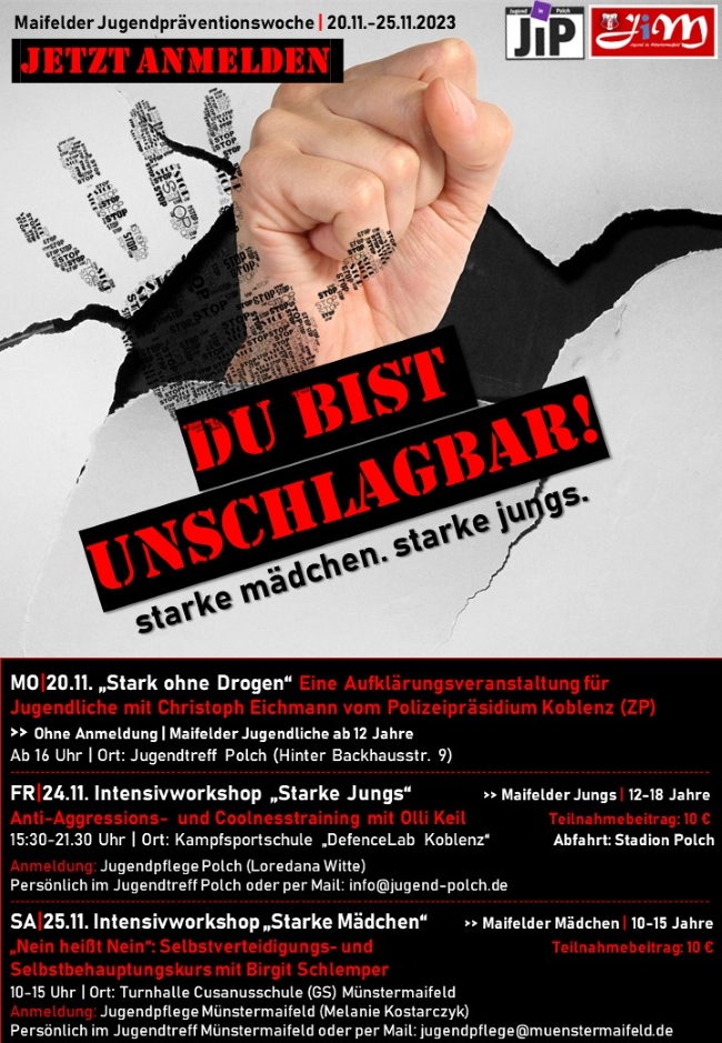 Plakat Bild Unschlagbar20231